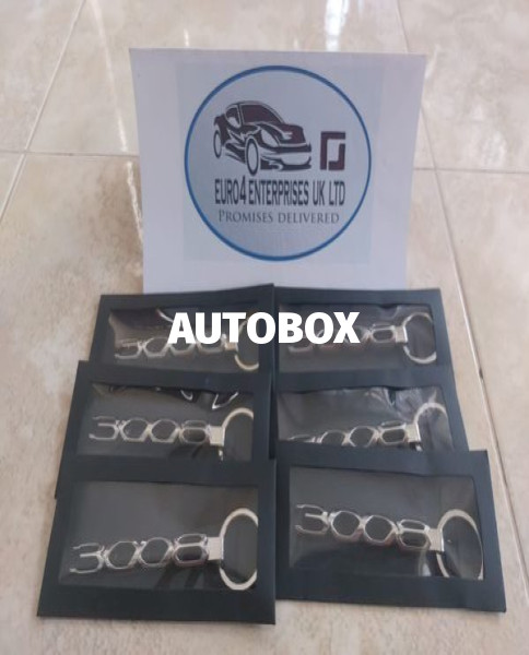 PEUGEOT 3008 ORIGINAL KEY RINGS