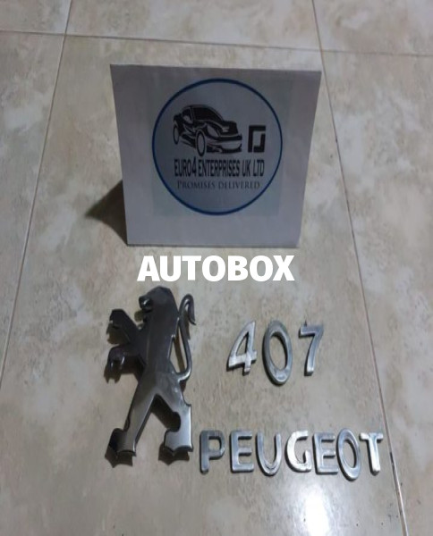 PEUGEOT 407 Rear Badge